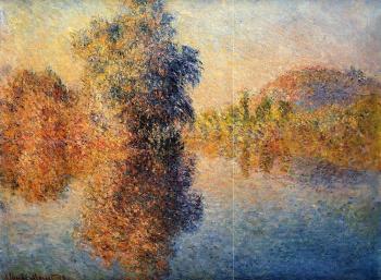 Claude Oscar Monet : Morning on the Seine